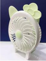 Portable Fan พัดลมพกพา USB ใส่ถ่าน Handy Mini Fan ส่งฟรี