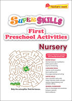แบบฝึกหัดภาษาอังกฤษระดับอนุบาล Super Skills First Preschool Activities Nursery