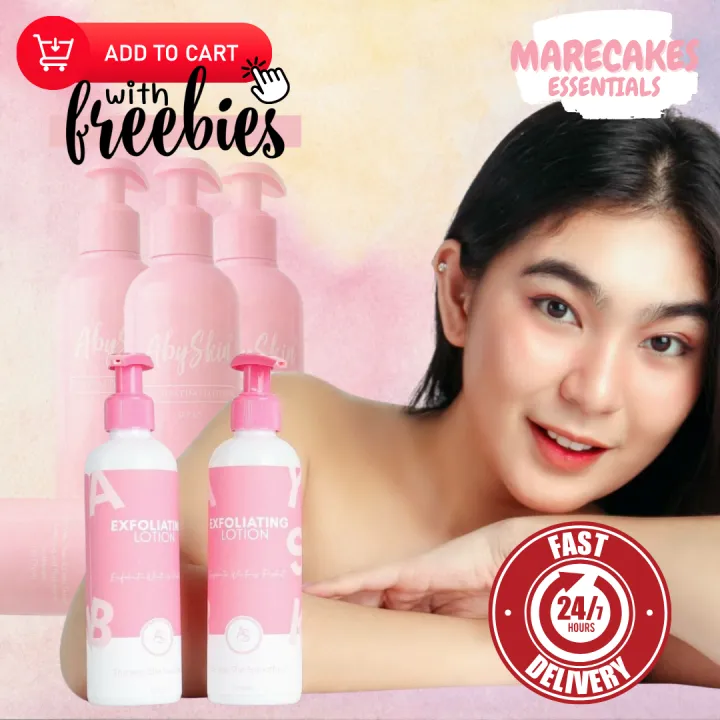 Exfoliating Lotion by ABYSKIN w/ freebies Lazada PH