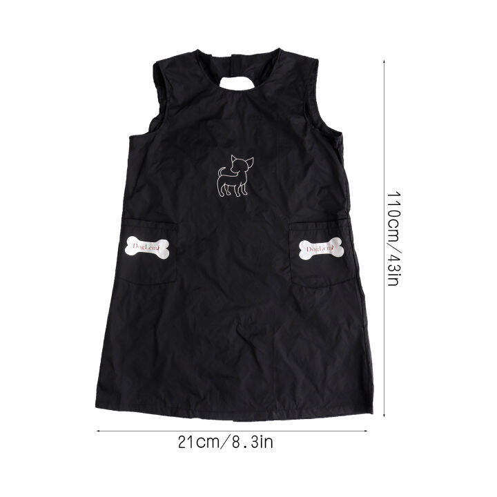 dog-groomer-apron-waterproof-sleeveless-working-clothes-kitchen-household-antifouling-apron-sleeveless-groomer-apron