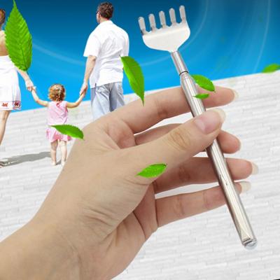 ‘；【-； Scratcher Stick Telescopic Handle Eliminating Back Itching Stainless Steel Extendable Back Scratcher Tool With Pocket Clip