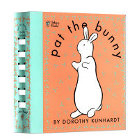 Pat the bunny classic popular childrens book touch Book Baby fragrance toy book 1-3-5 years old box parent child interactive book English with illustrations