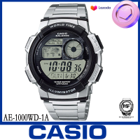 M&amp;F888B Casio Standard นาฬิกาข้อมือผู้ชาย สายสแตนเลส รุ่น AE-1000WD,AE-1000WD-1A,AE-1000WD-1AVDF - สีดำ