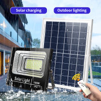 Bingo ไฟโซล่าเซลล์ 300w1แถม1 ไฟโซล่าเซล Solar Light LED โซล่าเซลล์ สปอตไลท์ 40w 60w 100w 200w 300w 500w ไฟledโซล่าเซลล์ ไฟลานภายใน ไฟแสงอาทิตย์