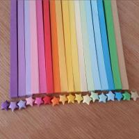 Kada Origami Lucky Star Paper Strips Folding Paper Ribbons Colors