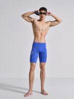 100  Original ! OMG [Endorphin Series] Sports tight swimming trunks for men in summer quick-drying elastic five-quarter pants beach spa