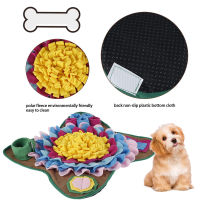 Pet Dog Snuffle Mat Colorful Nose Smell Training Sniffing Pad Dog Puzzle Toys Slow Feeding Mats Food Dispenser Carpet