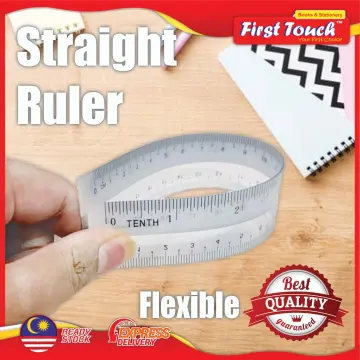 Free Shipping Multicolour Student Flexible Ruler Tape Measure 15cm