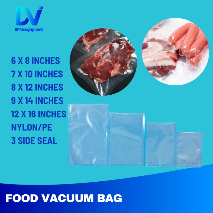 Food Vacuum Bag/Boilable Bag (1 Pack x 50pcs) Lazada PH