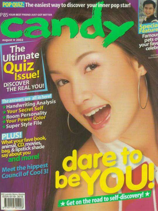 Candy Magazine August 2002 Solenn Heussaff Lazada PH