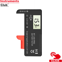 Instruments 168 PRO จอแสดงผลดิจิตอล,เครื่องทดสอบแบตเตอรี่สากลแบบพกพาแบตเตอรี่ตัวบอกความจุได้ตรวจสอบระดับแบตเตอรี่เครื่องตรวจจับปริมาณกระแสไฟฟ้ามิเตอร์วัดกระแสไฟสำหรับแบตเตอรี่9V 1.2V-4.8V