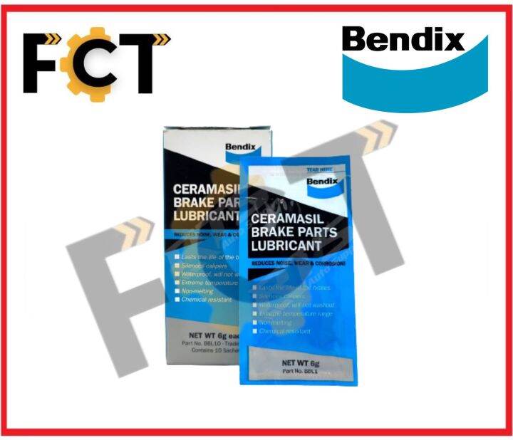 Ceramic/Synthetic Brake Lubricant Sachet 6g (BENDIX BBL1) 1 PIECE