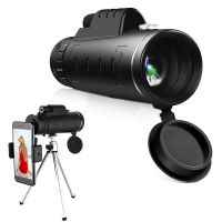 ✶♈✌ Telescope เลนส์เทเลโฟโต้ 40X60 เลนส์ซูมพร้อมขาตั้งกล้อง Monocular เลนส์กล้องโทรศัพท์มือถือสำหรับสมาร์ทโฟน lente para celular