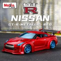 Maisto 1:24 2009 Nissan GTR Tokyo Drift Alloy Sports Car Model Diecast Metal Toy Racing High Simulation Childrens Birthday Gift