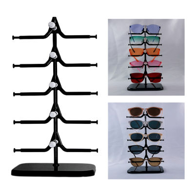 Jewelry Packaging And Display Solution Sunglasses Showcase Stand Sunglasses Rack Organizer Glasses Shelf Holder Eyewear Presentation Holder
