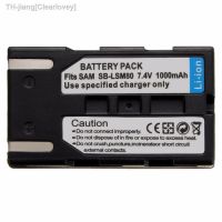 1000mAh LSM-80 SB-LSM80 LSM80 Camera Battery Rechageable battery For SAMSUNG VP-DC175 VP-DC565 VP-DC575 SC-D357 Wholesale new brend Clearlovey