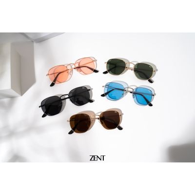 Sunglasses แว่นตา แว่นตากันแดด แว่นตาแฟชั่น แว่นกันแดด [โค้ด DLT11NOV ลด 40]ZENT Spellbound แว่นกันแดด UV100% เลนส์ polarized ทรง 6 เหลี่ยม แถมซองพร้อมผ้าเช็ดแว่น ZT8772 แว่นผู้หญิง แว่นผู้ชาย แว่นตากันแดดผู้ชาย ผู้หญิง แว่นเด็ก