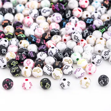 100pcs Holy Cross Beads Cross Beads for Jewelry Making Cross Pendants  Necklaces