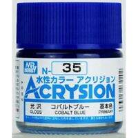 Mr.Hobby Mr.Acrysion Color N-35 COBALT BLUE 4973028034202