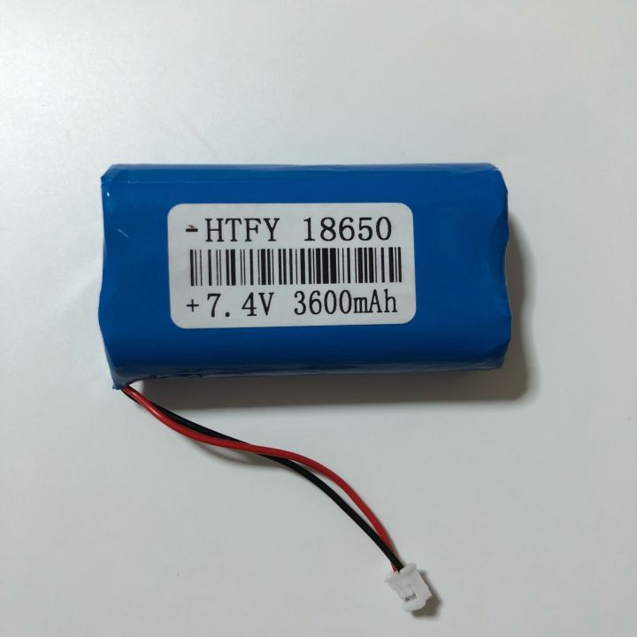 ถ่านชาร์จ18650-2ก้อน7-4v-3600mah-มีวงจรป้องกันชาร์จในตัว