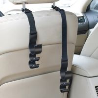 2Pcs/Set Car Seat Backrest Hook Adjustable Auto Trunk Umbrella Storage Fixed Bracket Towel Debris Anti-drop Organizer Holders
