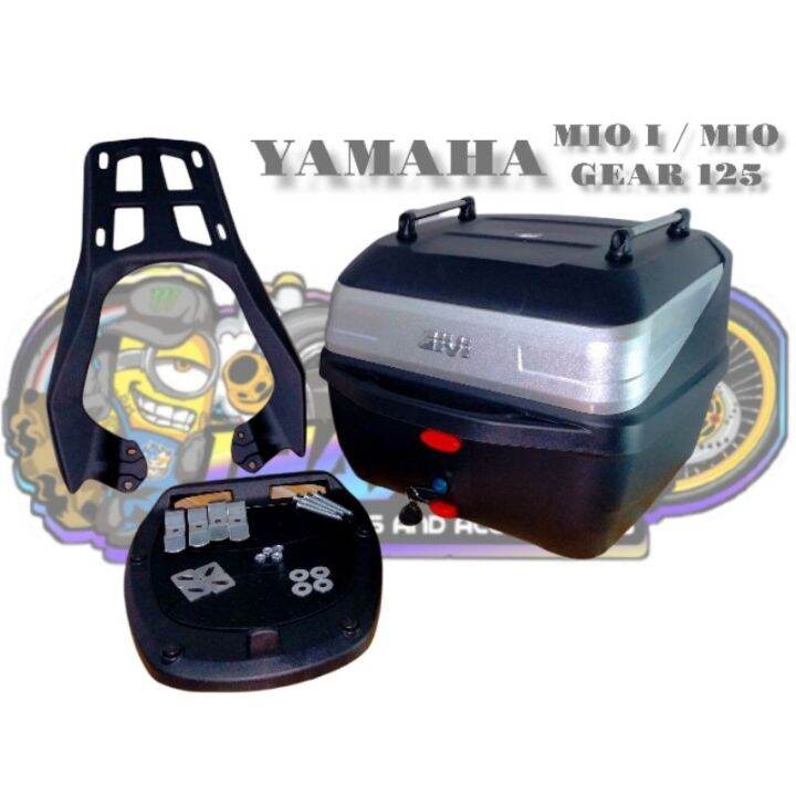 ( MIO I AND MIO GEAR 125 ) GIVI BOX AND EAGLE BRACKET FOR MIO I 125 AND ...