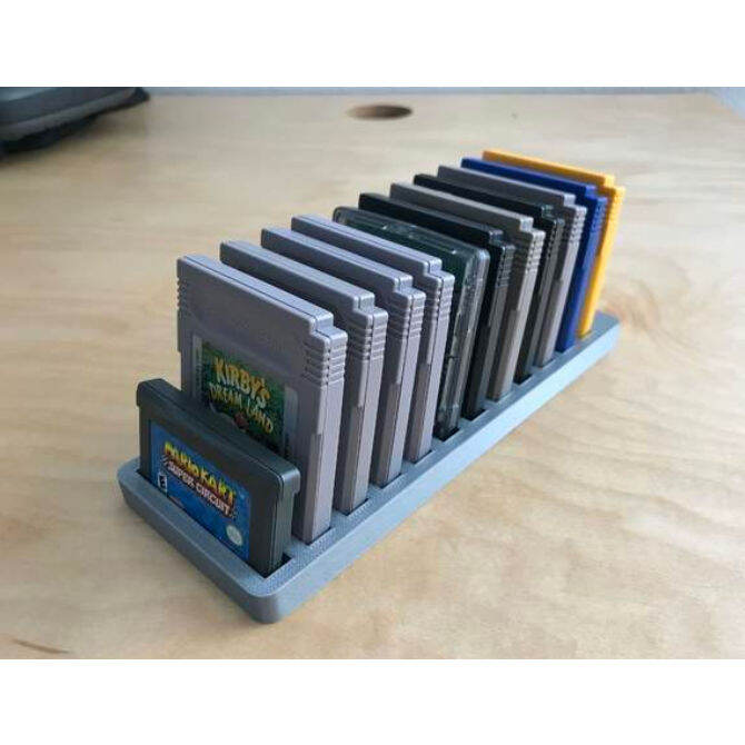 Gameboy Cartridge Holder (Can Hold Up To 12 pcs) Lazada