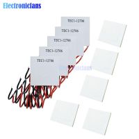 10pcs TEC1-12706 12V 60W Heatsink Thermoelectric Cooler Cooling Peltier Plate Module With Insulation Cotton Washer Electrical Circuitry Parts