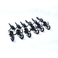 1:87 HO Proportional Train Model Train coupler General refitting materials Train hook Model accessories 12pcsbag