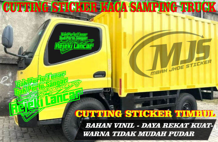 CUTTING STICKER KACA SAMPING TRUCK ,PICKUP,CARRY,FUTURA,kkata Kata ...