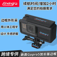 [Free shipg]gopro hero 5 67black และ hero2018 ด้านพลังงาน แบตเตอรี่คลิปย้อนกลับ