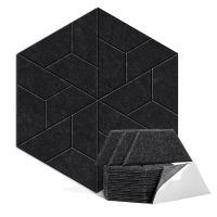 36 Pack Acoustic Panels,Hexagon Self Adhesive Soundproof Sound Proof Foam Panels for Home Office Studio