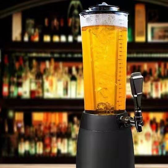 2.5 Liters Beer Tower Dispenser with LED Light