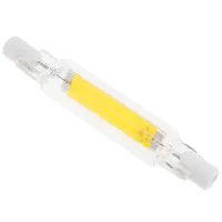 【❖New Hot❖】 gaqiugua6 หลอดไฟ Led Smd 20W 118Mm 220-240V แก้วเล็ก360องศาแสงขาวนวลหรี่ได้/สีขาวนวลตาพร้อมกับหัวปลั๊กแนวนอน