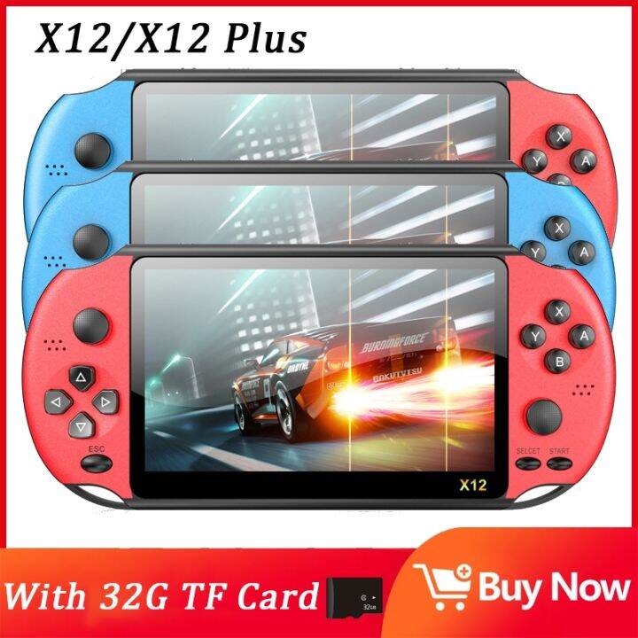 yp-new-x12plus-handheld-video-game-console-built-in-13000-classic-games-4-3-5-1inch-players-with-32g