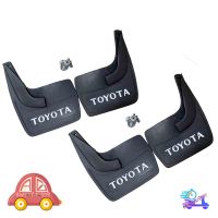 แผ่นยางบังโคลน บังโคลน หน้า + หลัง รถยนต์ รถ Ecocar เขียน TOYOTA 1 ชุด 4 ชิ้น พร้อมชุดน็อต รุ่นทั้วไป ยางหลังเต่า มีบริการเก็บเงินปลายทาง