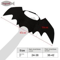 Halloween bat pet outfit cat and dog creative cool transformation dirt-resistant eco-friendly magic sticker fit like-minded