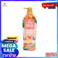 เอ บอนเน่ โลชั่นเพอร์ฟูม แครอท พีช500มล.ผลิตภัณฑ์ดูแลผิวA BONNE LOTION PERFUME CARROT PEACH500ML