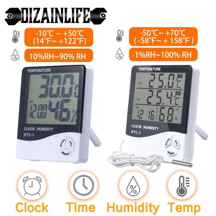 Lcd Electronic Digital Temperature Humidity Meter Thermometer