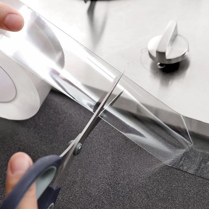3-5m-nano-strong-waterproof-tape-single-sided-transparent-adhesive-sink-kitchen-mildew-oil-bathroom-mesa-sealing-strip-sticker