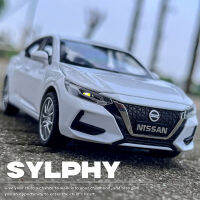 A1:32นิสสัน SYLPHY อัลลอยรุ่นรถของเล่น D Iecasts หล่อเสียงและแสงรถของเล่นสำหรับเด็ก VehicleM