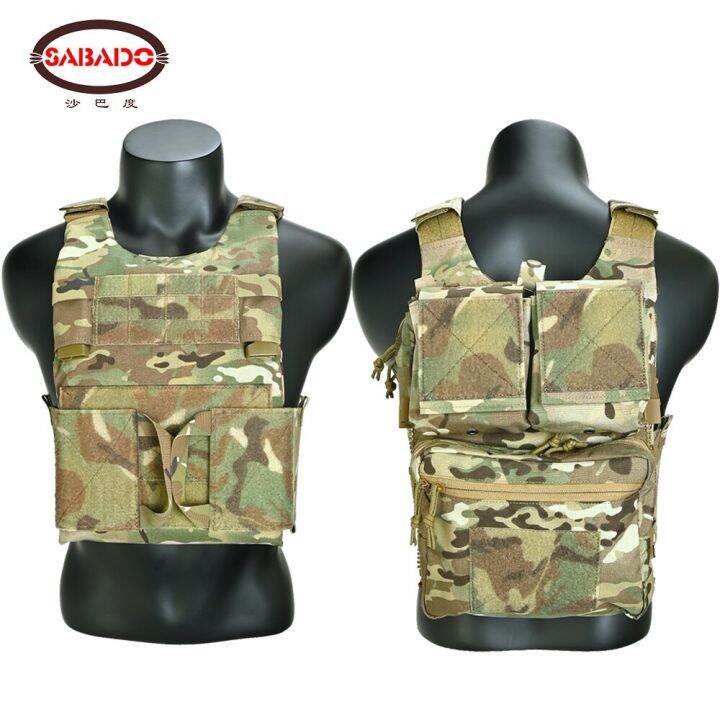 Tactical LV119 Plate Carrier With Assault Back Panel Expandable Elastic ...