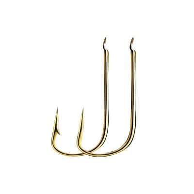 Gold cuff hook a barbed tie up son line double pay 50 wholesale stingless jig finished suit supplies