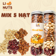 Hạt dinh dưỡng mix 5 hạt, mix 4 hạt ngũ cốc granola mix macca, óc chó