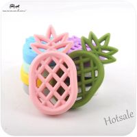 【hot sale】 ❅ﺴ C01 Mamimamihome Baby ther Chewing Silicone Pineapple Sensory Toys thing Jewelry DIY Nursing Accessories ther