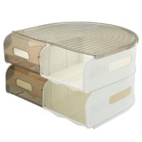 U-Shaped Rolling Egg Storage Box Refrigerator Egg Finishing Equipment Capacity Egg Tray Kitchen Accessories