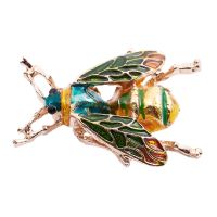 Fashionable Bumble Bee Crystal Brooch Pin Costume Badge Party Jewelry Gift Green bee