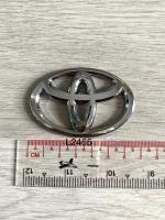 โลโก้ TOYOTA ขนาด 6.5x4.5cm. ติดพวงมาลัยได้