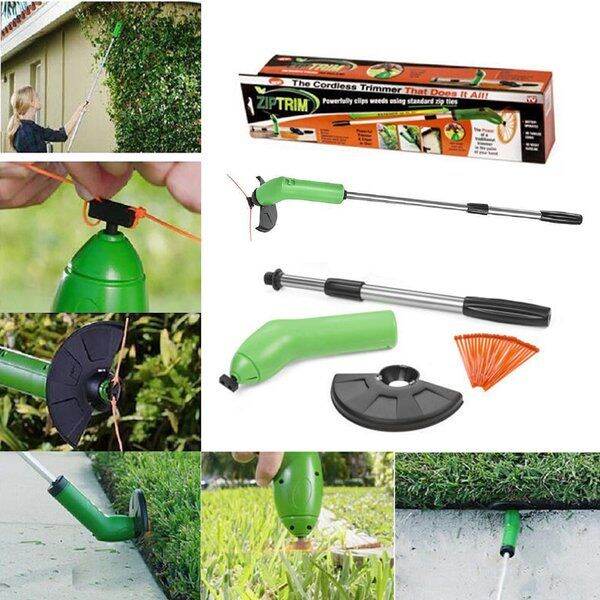 Cod Mesin Potong Rumput Taman Zip Trim Cordless Trimmer Pemotong Rumput Taman Pemotong Rumput