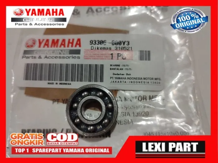 Bearing Water Pump Jupiter MX 93306000Y3 Yamaha Genuine Parts Lazada